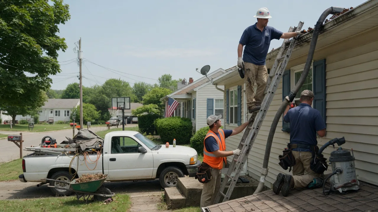 Gutter Installation in Thomasboro, IL near me